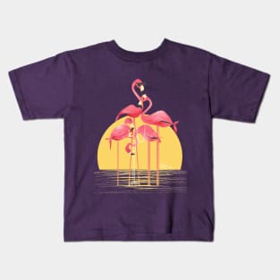 Flaming TALL Kids T-Shirt